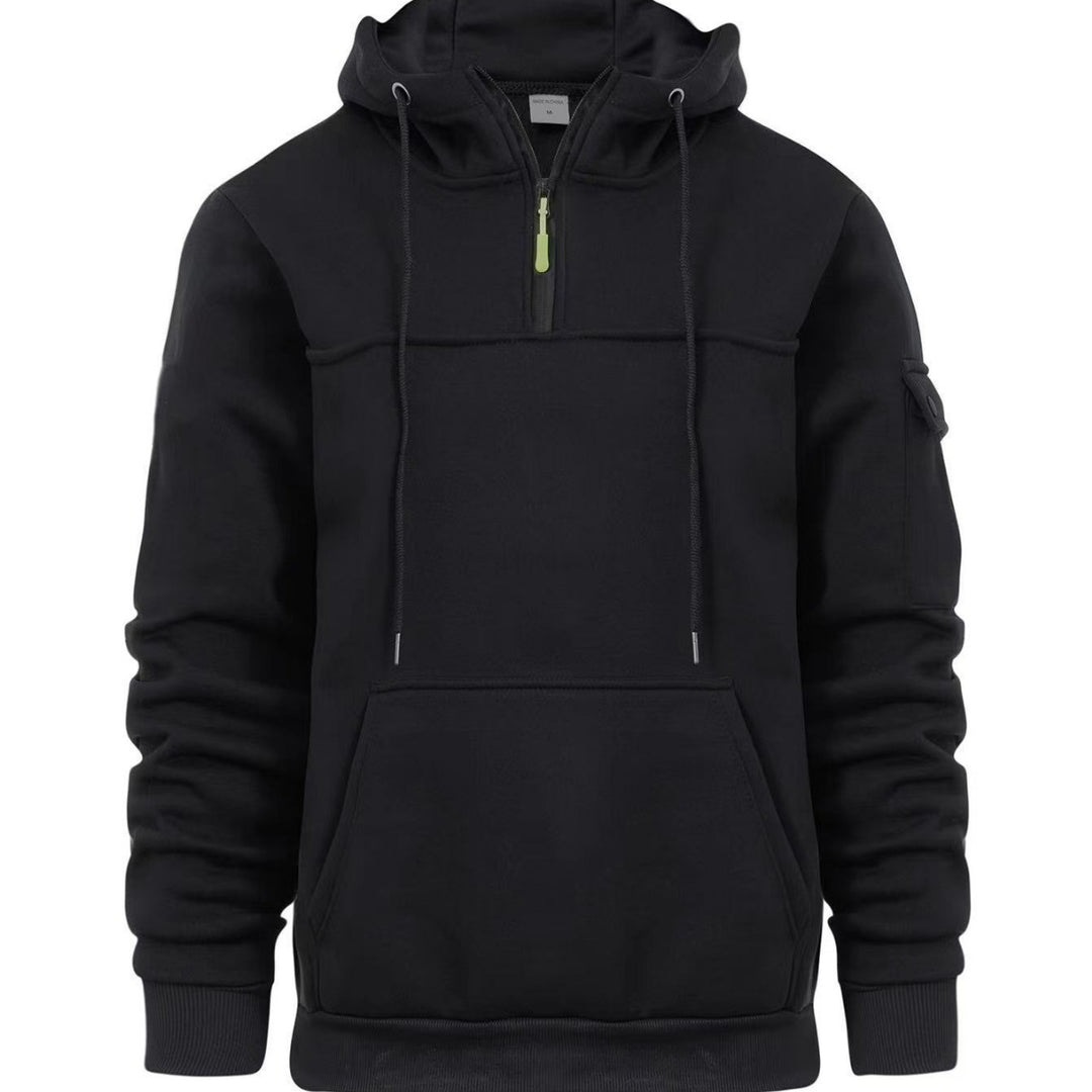 Men's hoodie with practical pockets from Lune London