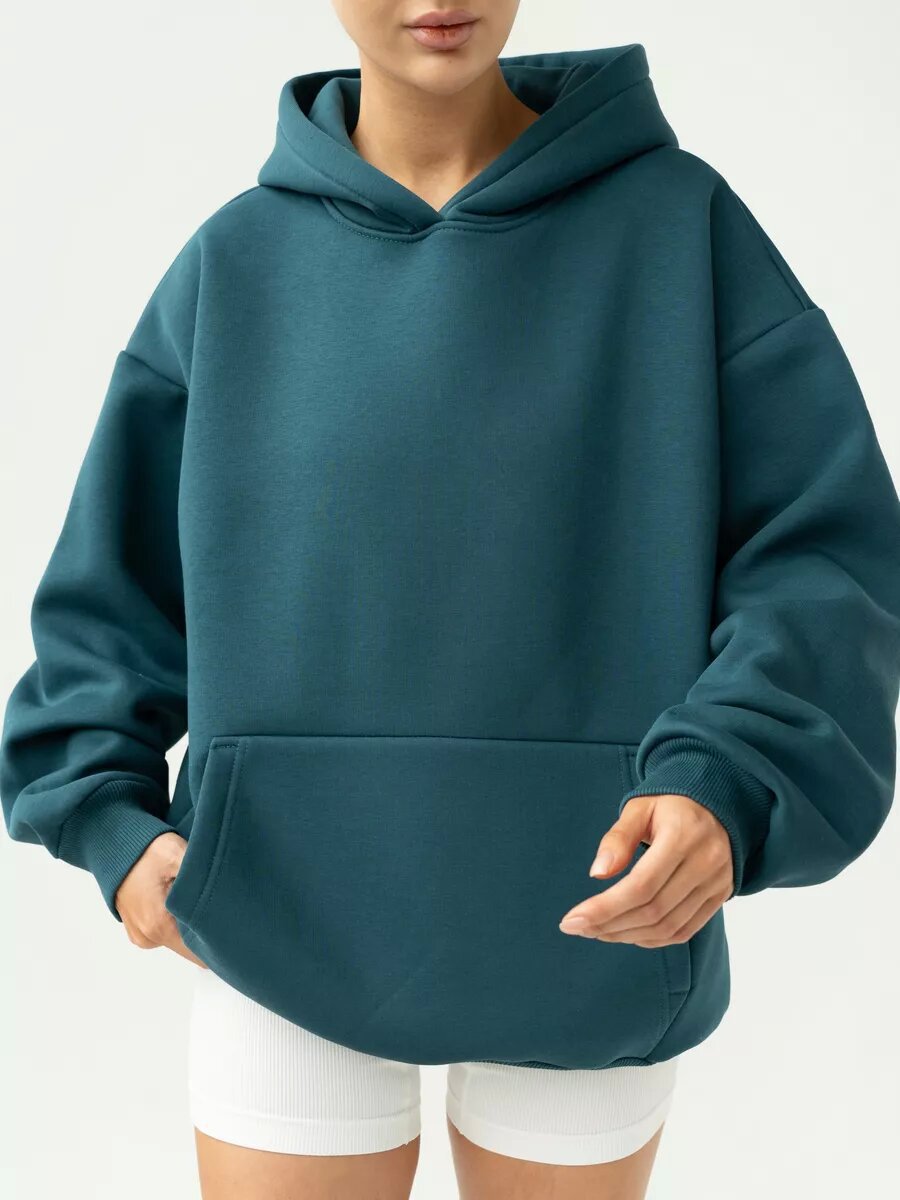 Women Oversize Hoodie made of high-quality cotton blend Chic & Stil