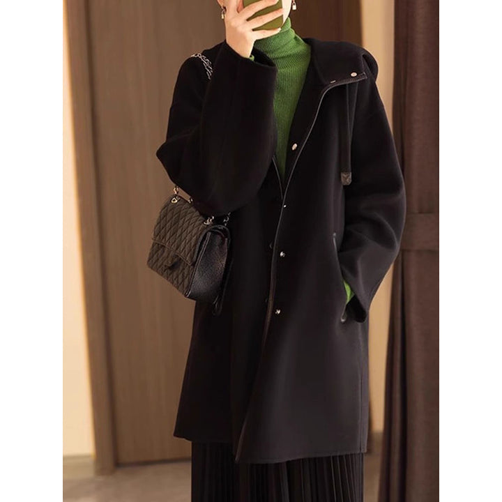 Comfortable hooded coat for women Lune London