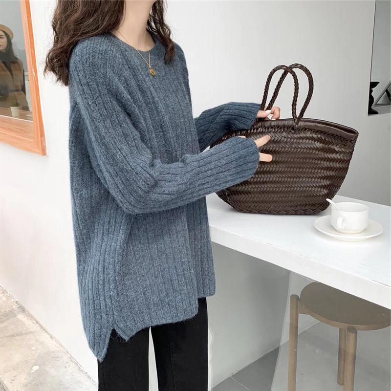 Pull en tricot côtelé confortable pour femme Chic & Stil