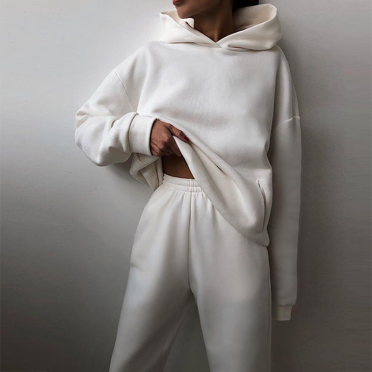 Chic and Stylish comfortable hoodie and jogging pants set for ladies