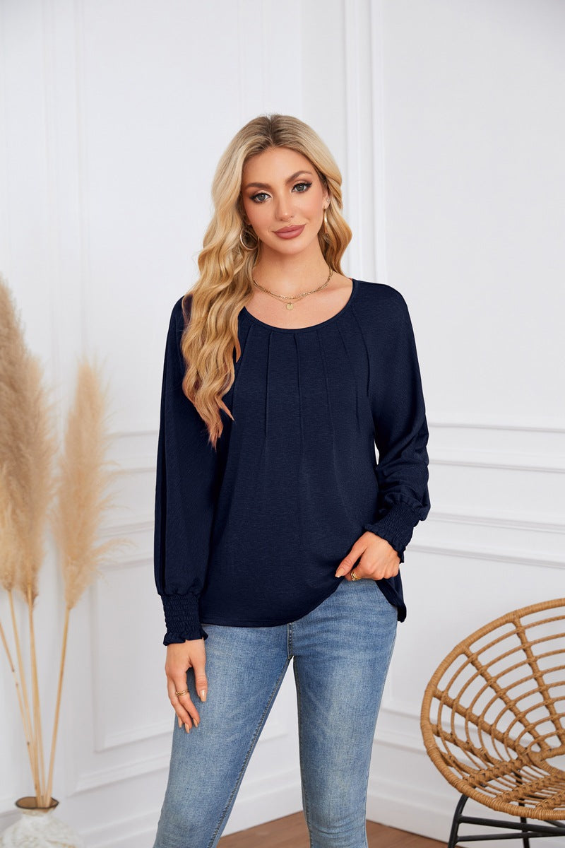 Ladies Elegant and Casual Long Sleeve T-shirt Lune London