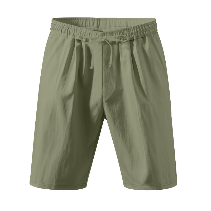 Leisure shorts for men in lightweight and breathable material with an elastic waist Lune London