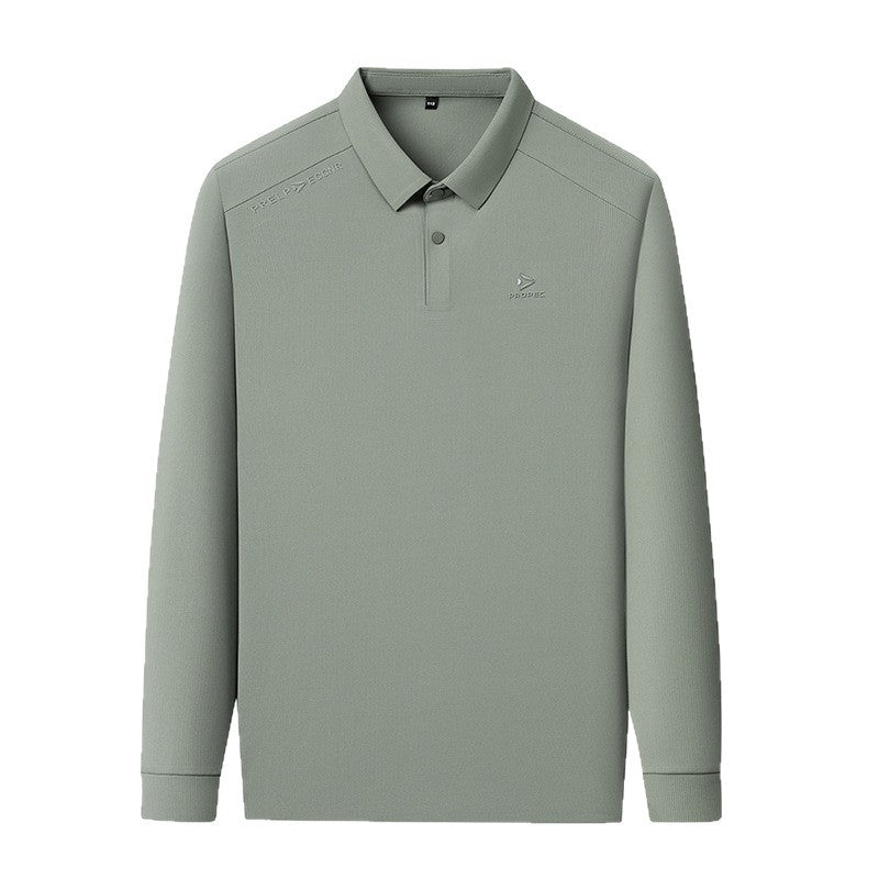 Men's polo with functional design and breathable structure Lune London