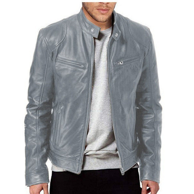 Premium leather biker jacket for men Lune London