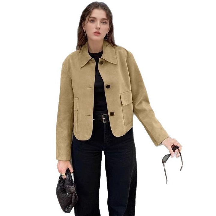 Women Suede Blazer Lune London