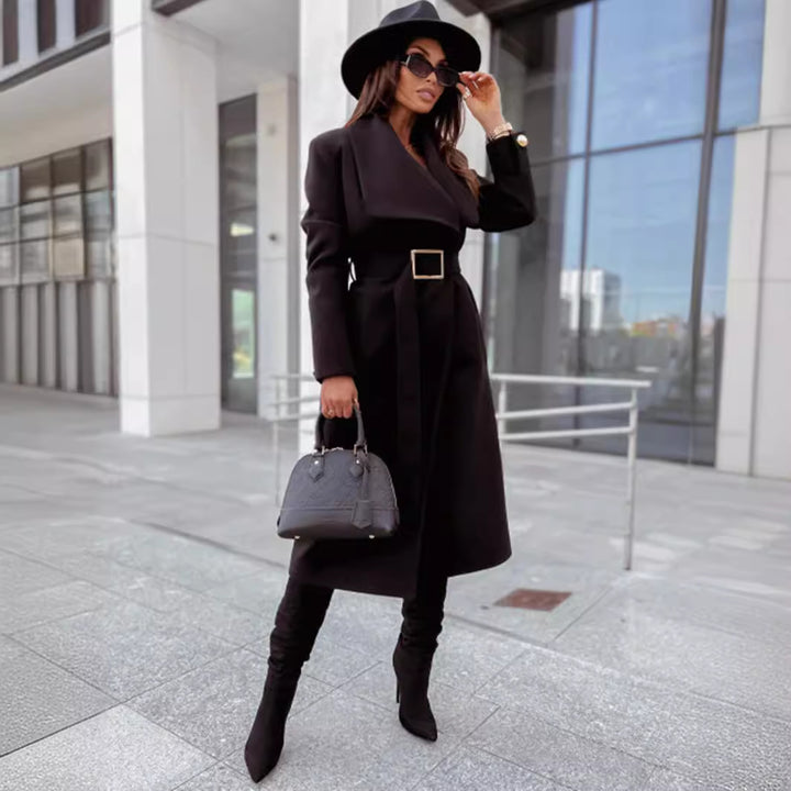 Elegant trench coat for women with belt and high-quality finish Lune London