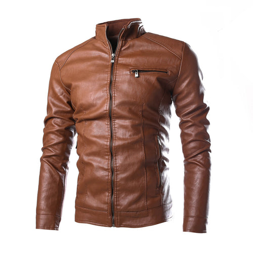 Lune London Leather Coat for Men