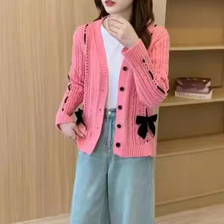 Women's jacket with decorative pockets and wave pattern Lune London