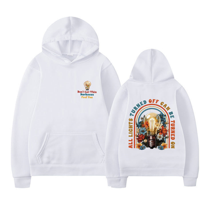 Women's hoodie with colorful design and relaxed fit Lune London