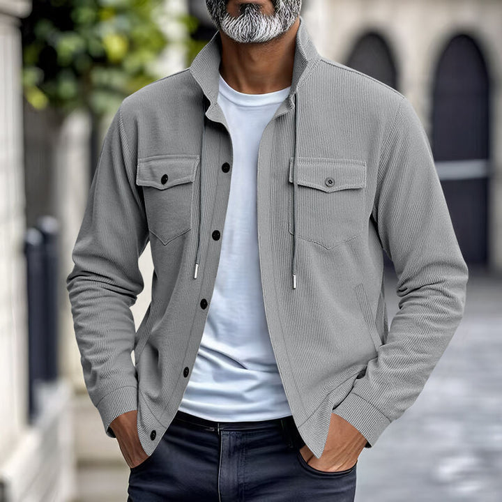 Casual corduroy jacket for men with practical pockets Lune London