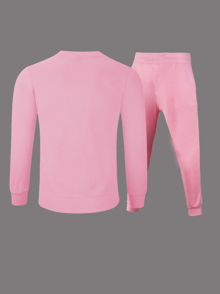 Women's sports set with striking graphic print and elastic waist Lune London