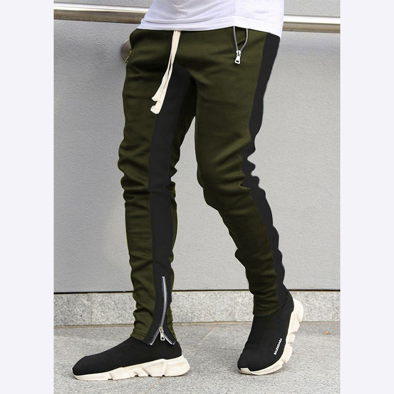 Slim-fit sporty joggers for men with side pockets Lune London