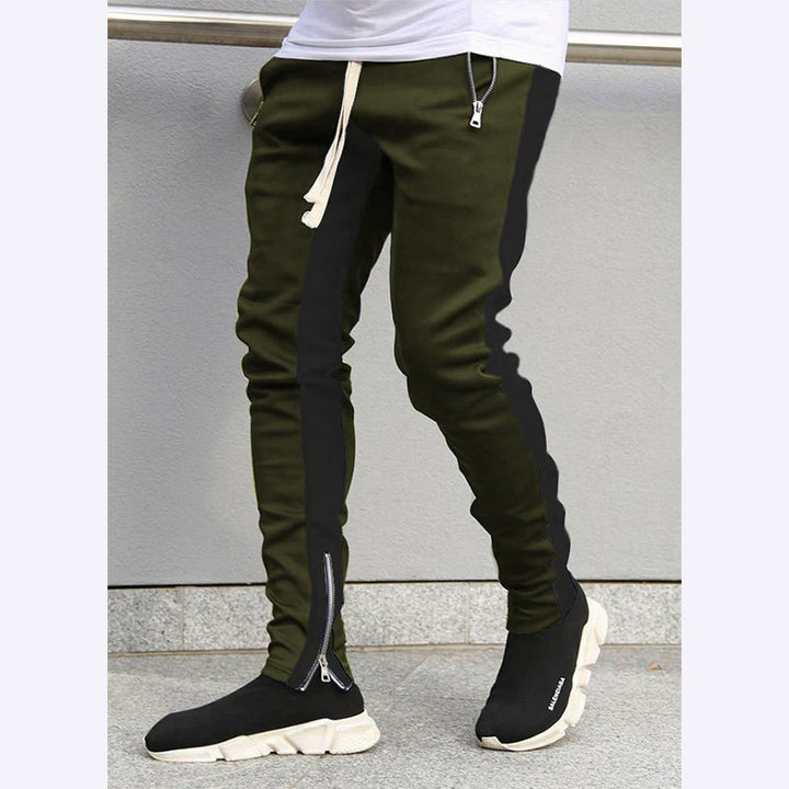 Slim-fit sporty joggers for men with side pockets Lune London