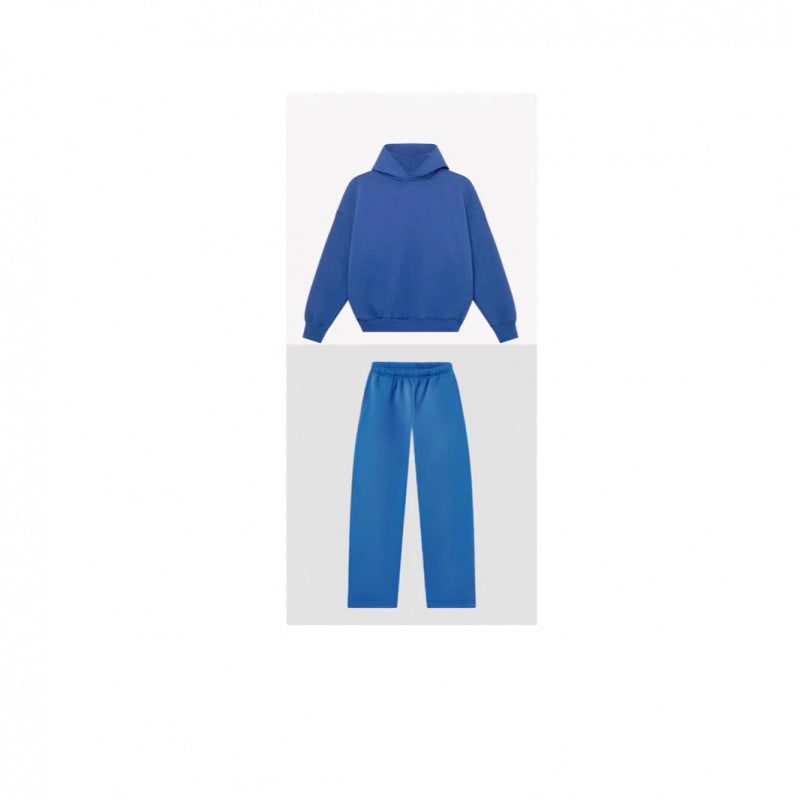 Women's Cozy Sweatshirt and Pants Set with High Collar and Casual Fit Lune London
