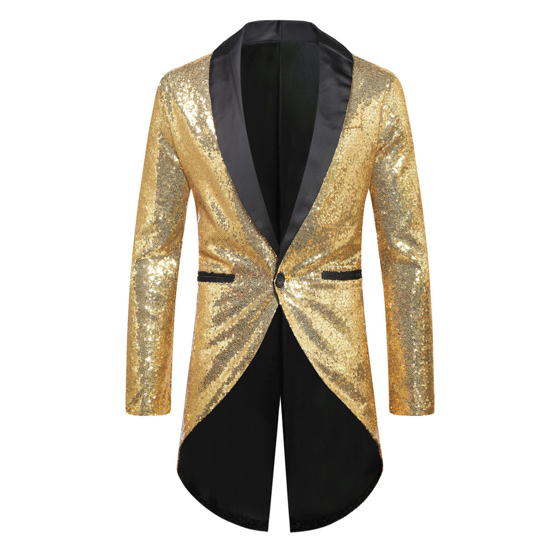 Elegant sequin blazer for men with luxurious details Lune London