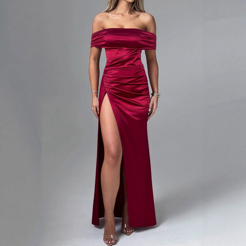 Women Figure-hugging Asymmetrical Evening Dress Lune London