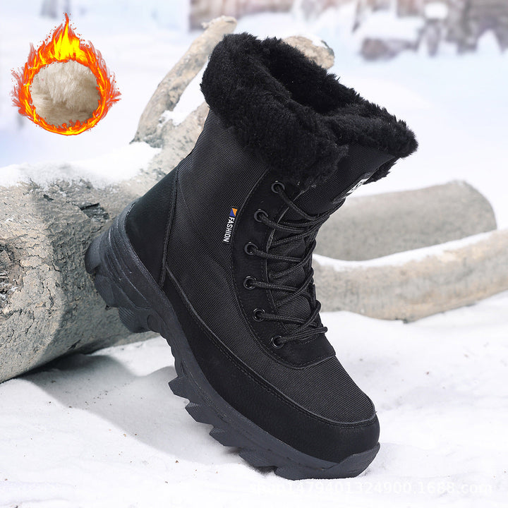 Women's Thermal Winter Boots with Insulating Lining and Non-Slip Sole Lune London