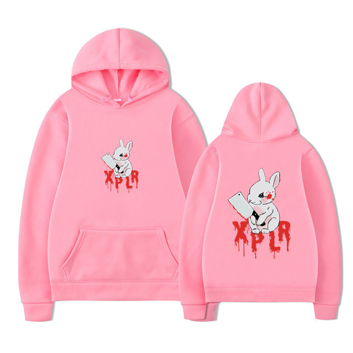Women's hoodie with striking cartoon motif and comfortable fit Lune London