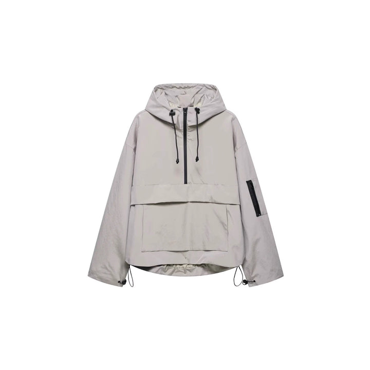 Lightweight anorak jacket for women with practical pockets Lune London