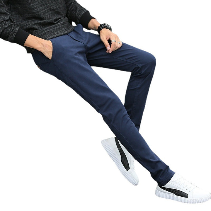 Men's slim-fit chino pants with practical pockets Lune London