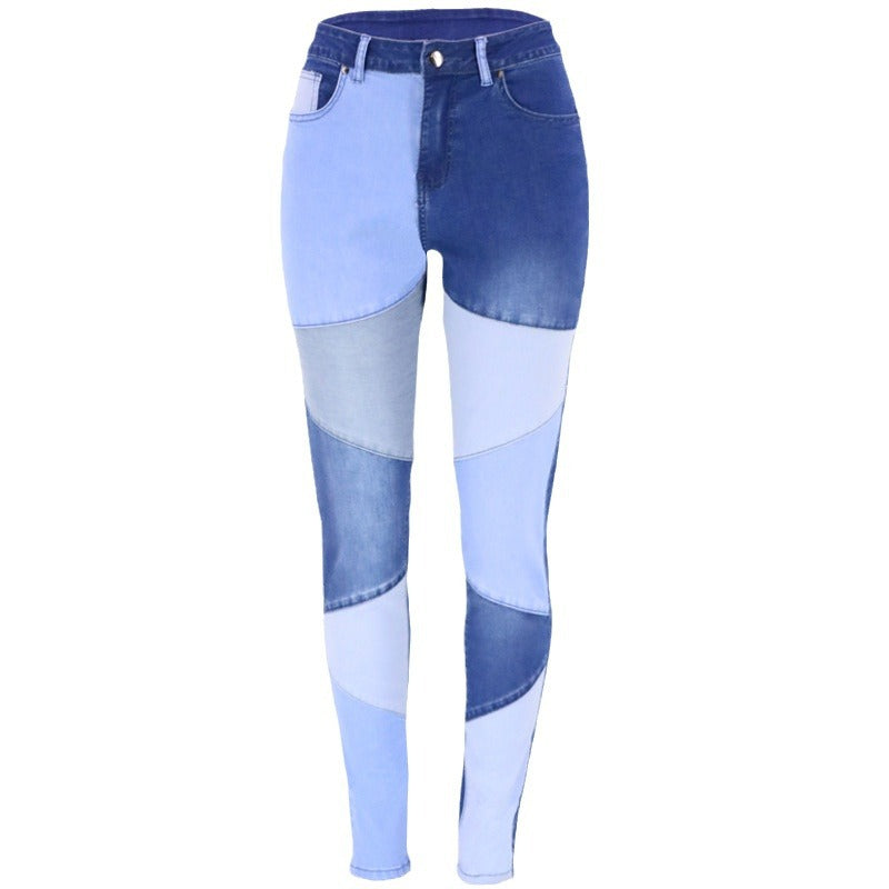 Slim-Fit jeans for women with modern block design and elastic waistband Lune London