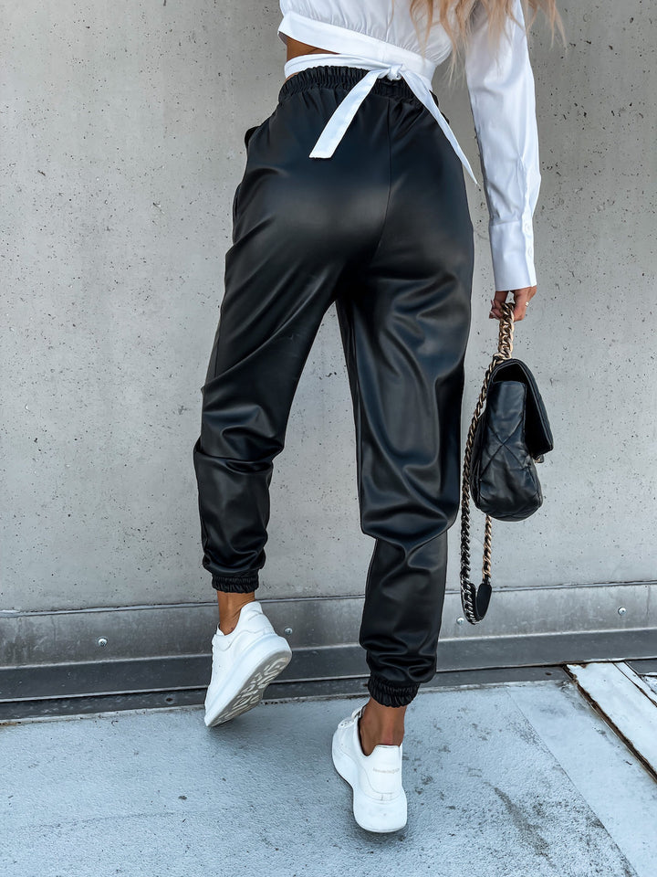 Pantalons de jogging confortables pour femmes avec taille élastique et poches pratiques Chic & Stil