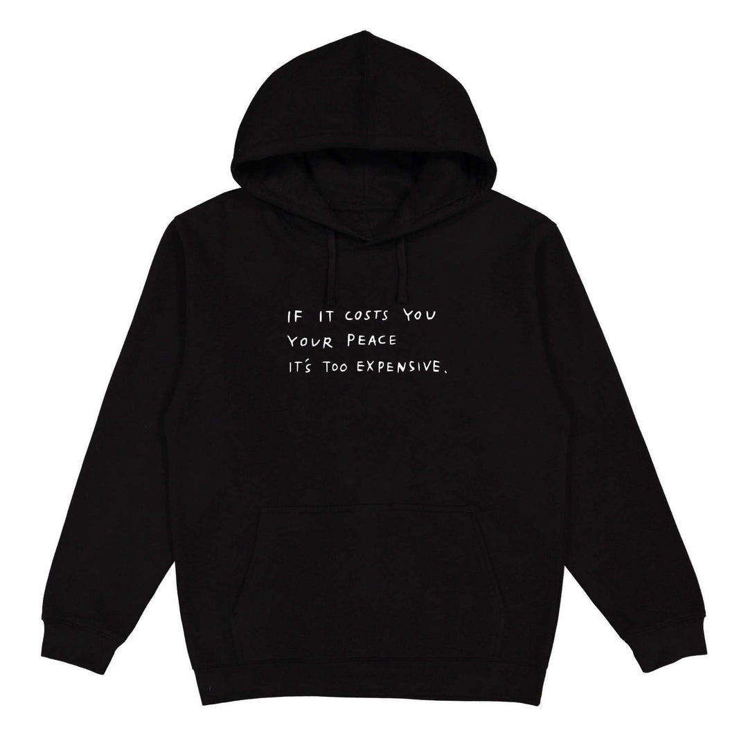 Women's hoodie with inspiring motif Lune London