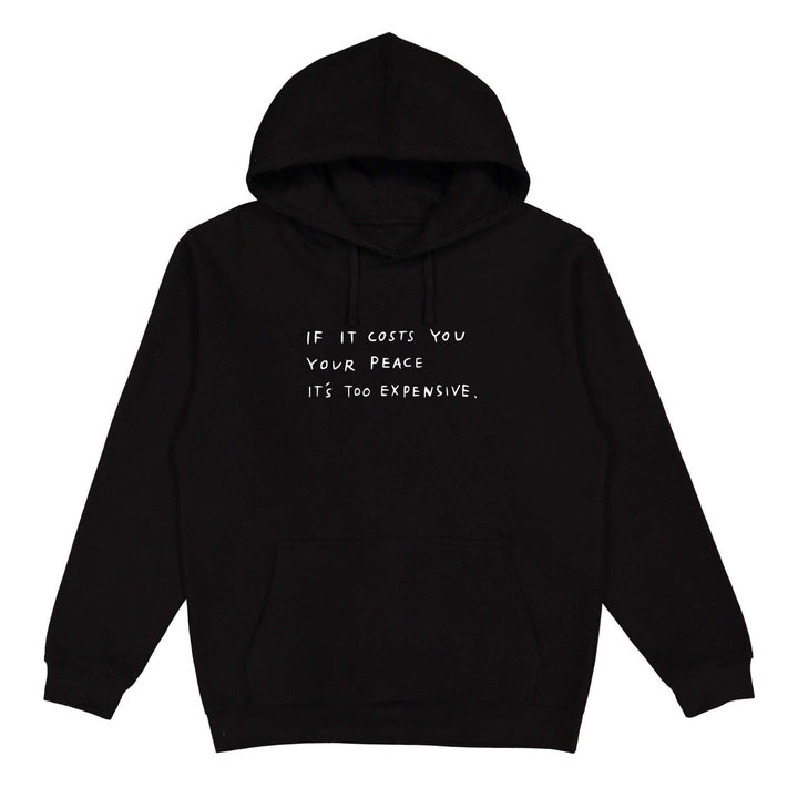Women's hoodie with inspiring motif Lune London