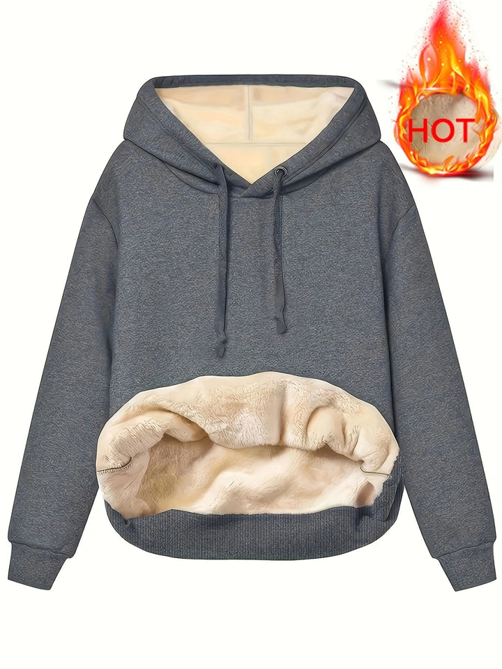 Ladies hoodie with soft lining and modern cut Lune London