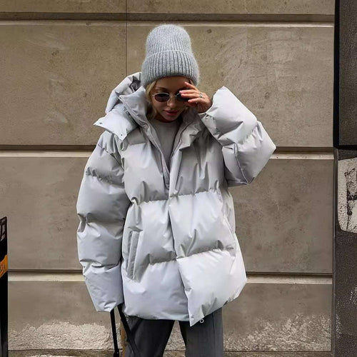 Lune London | Puffer Jacket Brown Warm Winter Jacket Comfortable