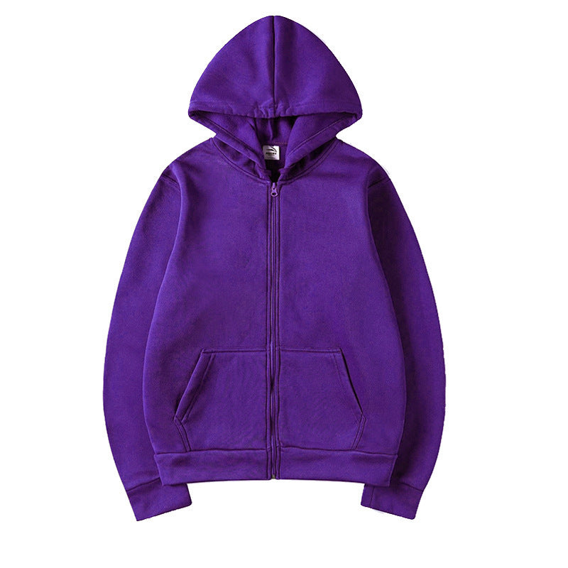 Hooded jacket for women with full zipper and practical front pockets Lune London