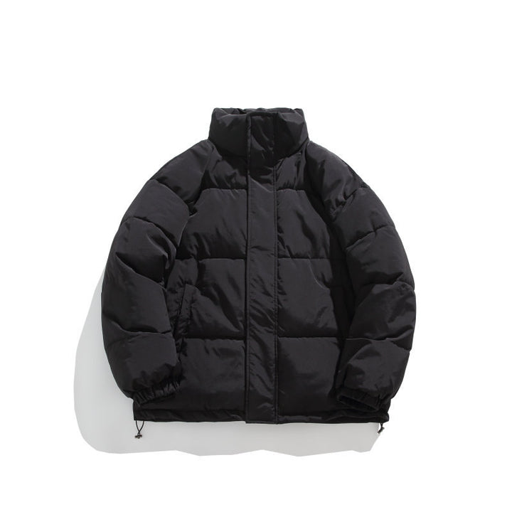 Ladies quilted winter jacket with high collar Lune London