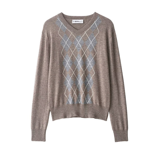 Pull femme avec motif diamants élégant Chic & Stil