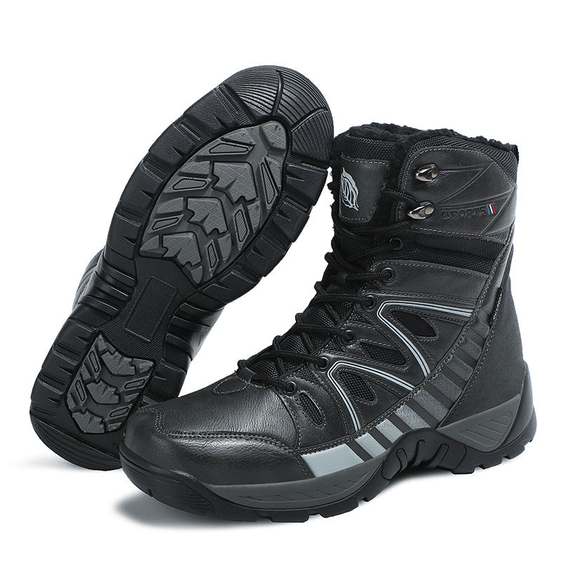 Waterproof winter hiking boots for women with insulating lining and non-slip sole Lune London