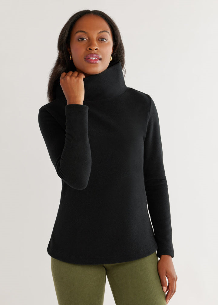 Lune London Elegant Polar Turtleneck Sweater for Women