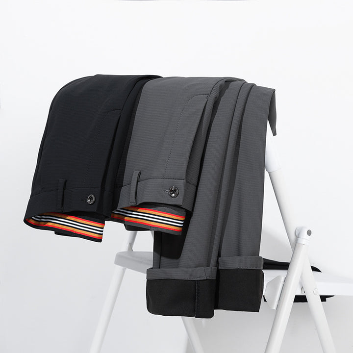 Elegant suit pants for men in breathable fabric Lune London
