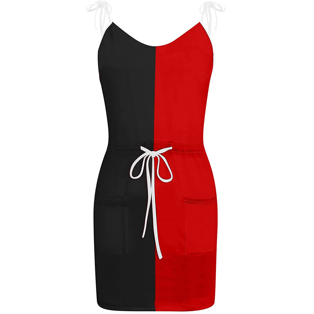 Casual summer dress for women with adjustable straps and practical pockets Lune London