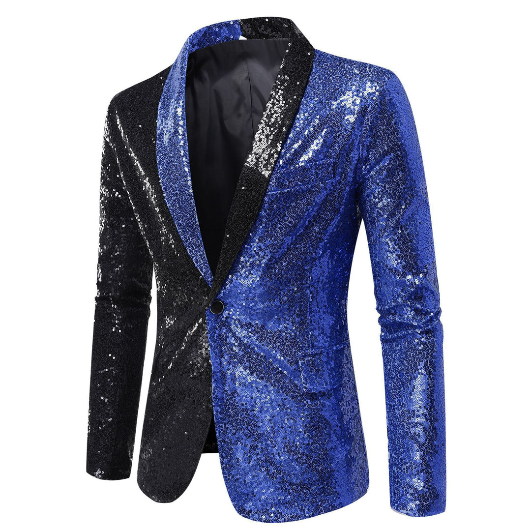 Shimmering jacket for men with modern cut and sparkling accents Lune London
