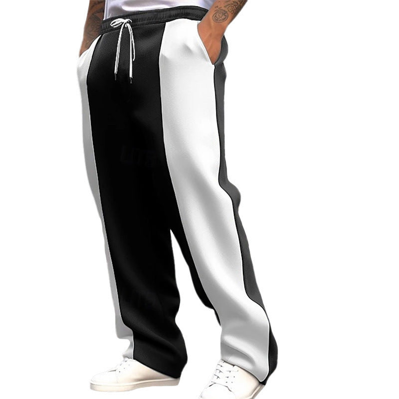 Men's sporty jogger pants with fashionable side design Lune London