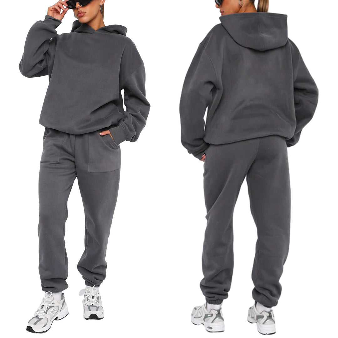 Lune London women's casual hoodie and jogging set