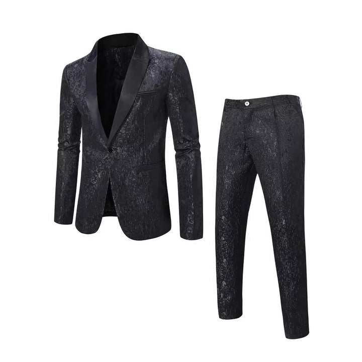 Elegant suit set for men with decorative pattern Lune London
