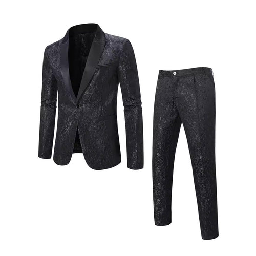 Elegant suit set for men with decorative pattern Lune London