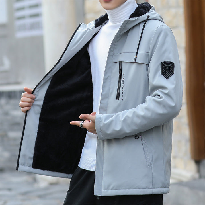Waterproof and insulated jacket for men with soft inner lining Lune London