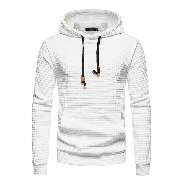 Men's trendy hoodie with textured surface Lune London