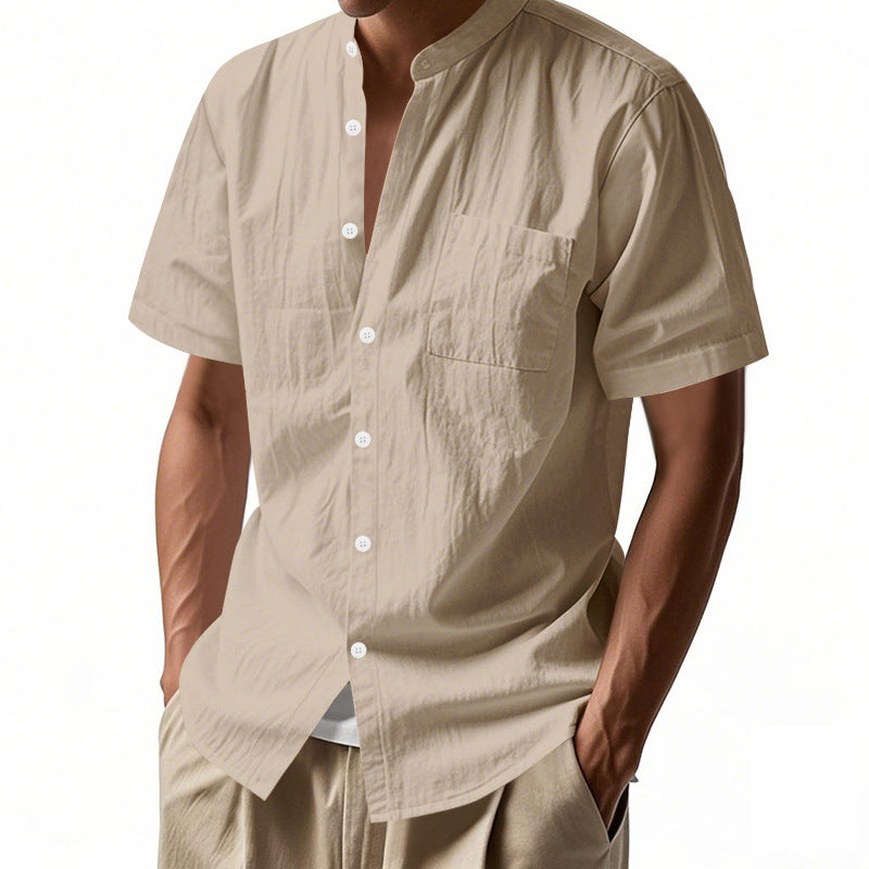 Men Short Sleeve Shirt Lune London