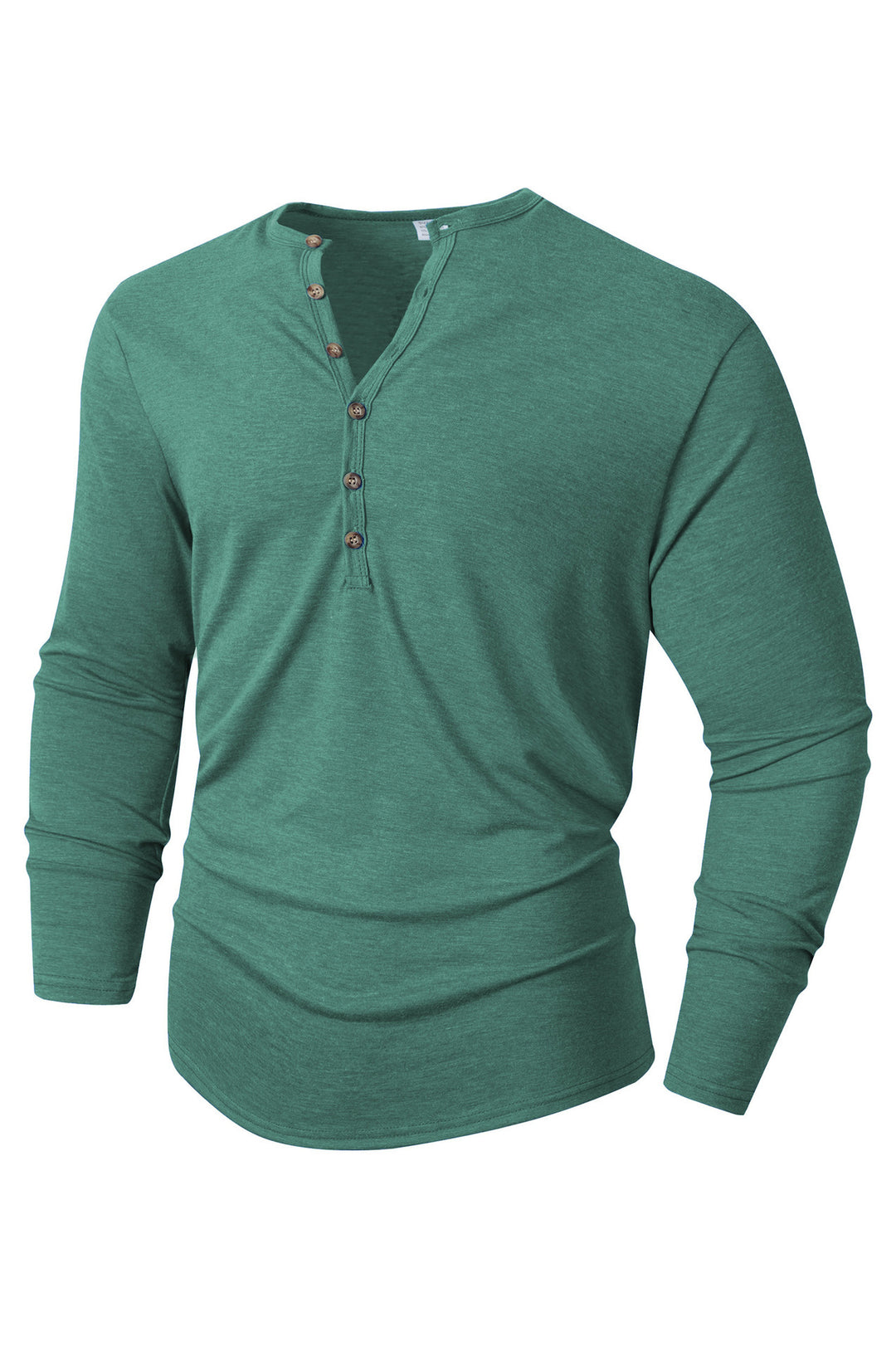 Men's long sleeve shirt with button placket Lune London