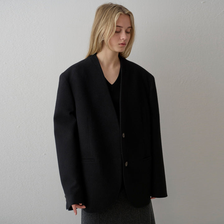 Blazer en tricot élégant pour femme avec coupe asymétrique Chic & Stil