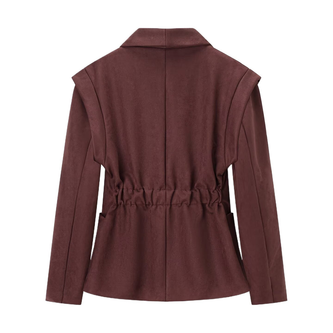 Elegant blazer jacket for women with chic collar Lune London
