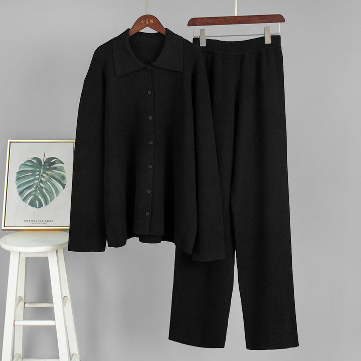 Women Comfortable Cotton Knit Set Lune London